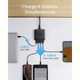 Сетевое зарядное устройство Anker PowerPort Atom III Slim 4 - 65W 3&1xUSB-C PIQ3.0 - изображение 4