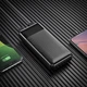 Зовнішній аккумулятор HOCO J72A Easy travel power bank(20000mAh) Black - зображення 5