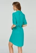 Сукня-сорочка Marc&Аndre LD21-02 L ЗЕЛЕНИЙ - зображення 2