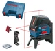 Лазерный нивелир Bosch Professional GCL 2-50 + чемодан + держатель + 3 батарейки (0601066F02) - изображение 1