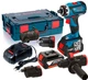 Акумуляторний шурупкрут Bosch Professional GSR 18V-60 FC + 2 акб GBA 18V 5Ah + з/п AL 1880 CV + 4 насадки + L-boxx (06019G7100) - зображення 1