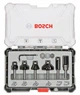 Набор кромочных фрез Bosch Trim&Edging 8 мм, 6 шт (2607017469) - изображение 1