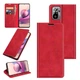 Чохол Taba Retro-Skin для Xiaomi Poco M5s книжка шкіра PU з візитницею червоний - зображення 1