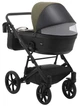 Коляска 2 в 1 Bair Kiwi кожа 100% BK-11/15 хаки - черный - изображение 5