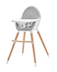 Стульчик для кормления 2 в 1 Kinderkraft Fini Gray (KKKFINIGRY0000) - изображение 1