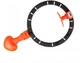 Умный массажный обруч Intelligent Hula Hoop 7803 Black-orange - изображение 2
