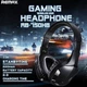 Наушники беспроводные игровые Bluetooth REMAX RB-750HB, синие - изображение 4