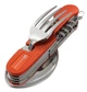 Мультитул туристический с ложкой и вилкой RIAS L-48 8в1 Orange (7_01267) - изображение 3