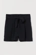 Шорты H&M 32 черный 25047512950 - изображение 1