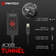 Звуковая карта Fantech Tunnel AC3002 Black Plug and Play 7.1 Virtual Surround - изображение 3