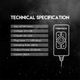 Звуковая карта Fantech Tunnel AC3002 Black Plug and Play 7.1 Virtual Surround - изображение 7