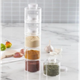 Набір Carousel для спецій Spice Tower, на 6 шт з пластика колір прозорий. - зображення 1