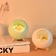LED Ночник Спящий кот в домике (розовый) 3941675 - изображение 3