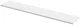 Полка DC Gina 1105х204х16 мм Нимфея Альба ordf (DC123818) - изображение 1