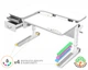 Дитячий стіл Mealux Woodville Multicolor W (BD-850 W/MC) - зображення 4
