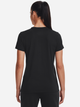 Футболка женская Under Armour UA Rival Logo 1356305-002 XS Черная (194513888849) - изображение 2