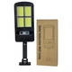 Вуличний ліхтар з двома акумуляторами SOLAR INDUCTION WALL LAMP і збільшеною сонячною батареєю 4 - зображення 2