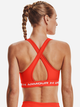 Спортивный топ для бега женский Under Armour UA Crossback Mid Bra 1361034-296 S (195251409877) - изображение 2