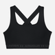 Спортивный топ для бега женский Under Armour Crossback Mid Bra 1361034-001 XS Черный (194514013530) - изображение 9