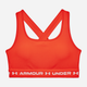 Спортивный топ для бега женский Under Armour UA Crossback Mid Bra 1361034-296 S (195251409877) - изображение 3