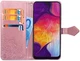 Чехол Vintage для Samsung A50 2019 / A505F книжка кожа PU с визитницей розовый - изображение 4