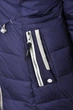 Женский пуховик Snowimage SICB-P510 цвет синий 2XL - изображение 2