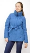 Женский пуховик MISS SUN MSD-P305 цвет бирюзовый 2XL - изображение 2