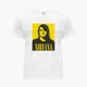 Футболка чоловіча Курт Кобейн Нірвана (Kurt Cobain Nirvana) (9223-2970-9) XL Біла - зображення 1