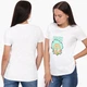 Футболка женская Рик и Морти Рик Санчез и Бендер (Rick and Morty Rick Sanchez and Bender) (8976-2942-9) XL Белая - изображение 3