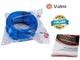 Теплый пол Valmi 10 м²-12,5 м² / 2000Вт (100м) тонкий двухжильный нагревательный кабель 20Вт/м под плитку - изображение 3