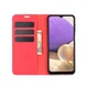 Чехол Taba Retro-Skin для Samsung Galaxy A32 / A325 книжка кожа PU с визитницей красный - изображение 6