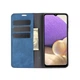 Чехол Taba Retro-Skin для Samsung Galaxy A32 / A325 книжка кожа PU с визитницей синий - изображение 6
