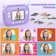 Камера с моментальной печатью фотографий детская 1080P Unicorn "Единорог" WiFi FHD Purple - зображення 4