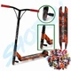Самокат трюковый Best Scooter трюковой самокат, для трюков (KN-A 17811) трюковий для трюків, красный, стикеры 10 шт в комплекте - изображение 1