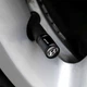 Колпачки на ниппель для авто Hyundai Alitek Sports Black Хюндай, 4 шт (67458) - изображение 4
