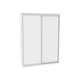 Шкаф-купе Виват — 2 двери (ДОМ) ДСП-Белый 180x60x240 - изображение 1