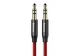 Аудіо-кабель Baseus (CAM30-C91) Yiven M30 3.5мм-M/3.5 мм-M, 1.5м, Red/Black - зображення 1