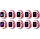 Детские смарт-часы AmiGo GO004 Splashproof Camera+LED Pink; 1.44" (240х240) LCD сенсорный / RDA8955 / ОЗУ 32 МБ / 32 МБ встроенной / камера 2 Мп / Bluetooth 4.0 / GPS, LBS / 400 мАч / 52 х 40 х 14 мм, 40 г / розовый - изображение 4