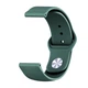Силиконовый ремешок BeCover для Samsung Galaxy Watch 46mm/Watch 3 45mm/Gear S3 Classic/Gear S3 Frontier Dark-Green (706326) - изображение 2