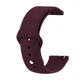 Силиконовый ремешок BeCover для Samsung Galaxy Watch 42mm/Watch Active/Active 2 40/44mm/Watch 3 41mm/Gear S2 Classic/Gear Sport Purple-Wine (706178) - изображение 1