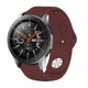 Силіконовий ремінець BeCover для Samsung Galaxy Watch 46mm/Watch 3 45mm/Gear S3 Classic/Gear S3 Frontier Dark-Red (706309) - зображення 4