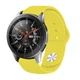 Силиконовый ремешок BeCover для Samsung Galaxy Watch 46mm/Watch 3 45mm/Gear S3 Classic/Gear S3 Frontier Yellow (706321) - изображение 4