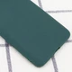 Силиконовый чехол Candy Full Camera для Apple iPhone 12 Pro Max (6.7") Зеленый / Dark green Без бренда - изображение 2