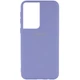 Чохол Silicone Cover My Color Full Protective (A) Samsung Galaxy S21 Ultra Бузковий / Dasheen Без бренду - зображення 1