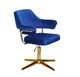 Кресло офисное Onder Mebli JEFF Б-Т СИНИЙ В-1026 GD - MODERN BASE золото - изображение 3
