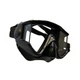 Маска BS DIVER 3-VIZION чёрный силикон, трёхстёкольная - изображение 1
