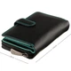 Кошелек из натуральной кожи Visconti R13 Carmelo c RFID (Black/ Rhumba) - изображение 7
