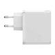 Блок питания Baseus GaN2 100W Quick Charge 5.0 |1xType-C, QC/PD, 5A| + кабель USB-C 100W для MacBook/Huawei/Samsung/Asus/Google/Lenovo white - изображение 6