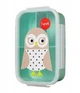 Ланч-бокс 3 Sprouts, дитячий контейнер для їжі на 3 відділення Bento Sowa Mint 21.5 х 13.5 х 6.5 см (3SLBLIO) - зображення 2