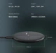 Беспроводное зарядное устройство Topk 10W Black QI Quick Charge (TKB09W-BL) - изображение 3